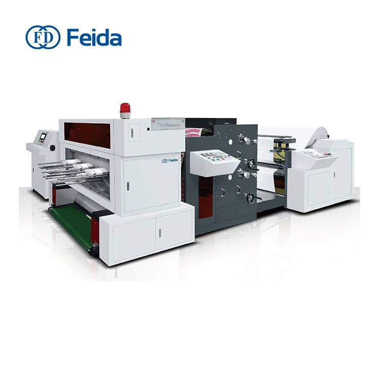 Ruļļu štancēšanas mašīna Inline Flexo druka
